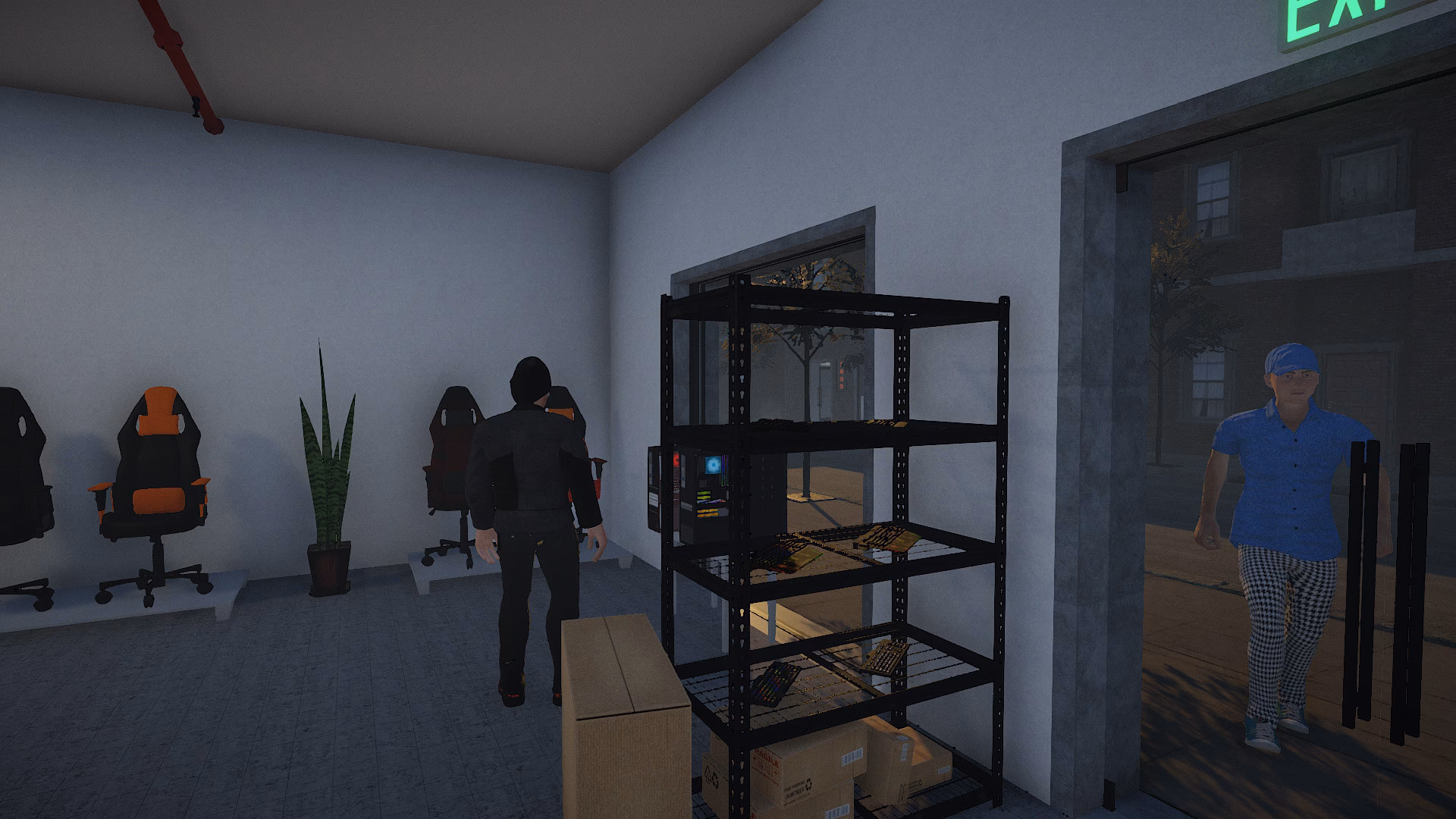 What is Gamer shop simulator?