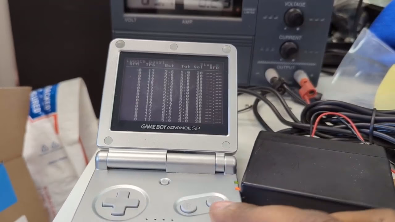 How does the DTEC work on a Gameboy Advance?