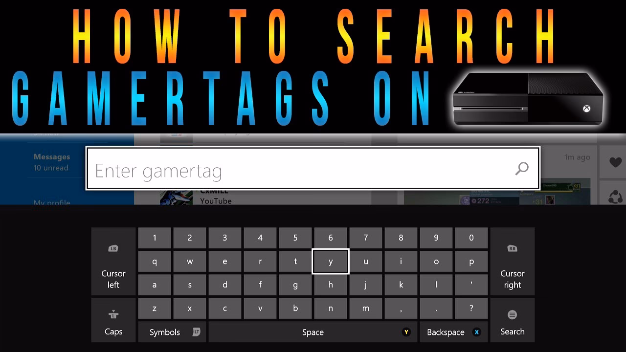 What is Xbox Gamertag search?