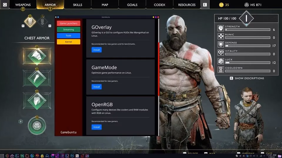 What sports games can you play on Ubuntu?