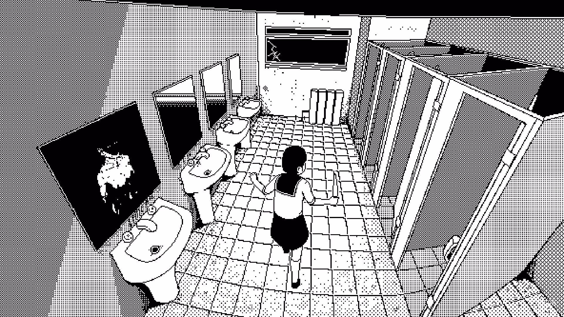 How many black-and-white games are there?