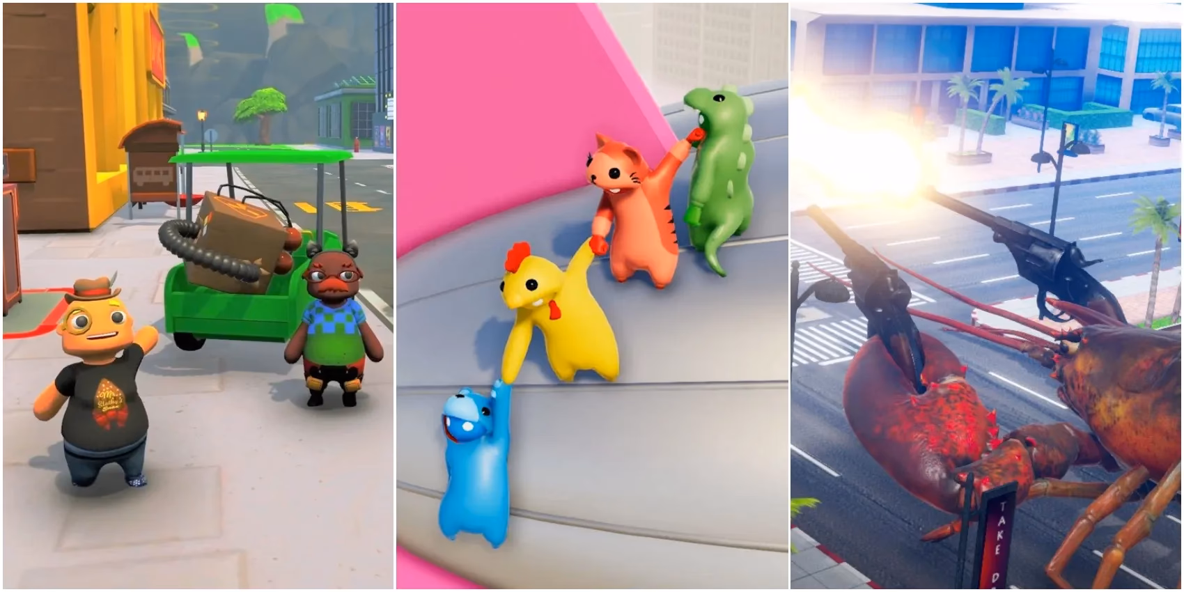 Is there a Gang Beasts party game?