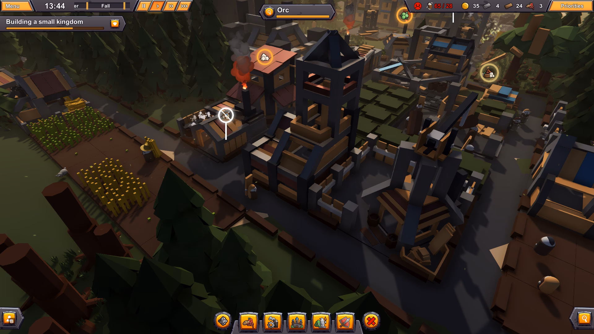 What games do you like most about building your own kingdom?