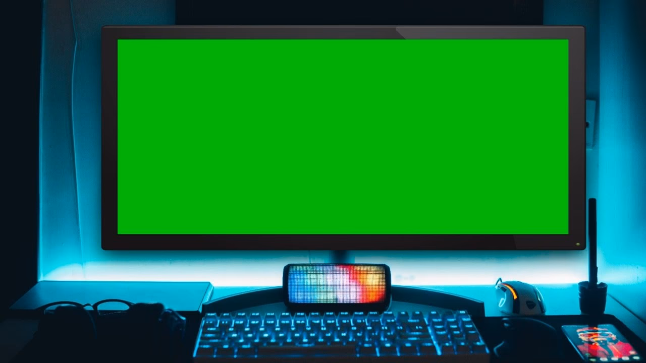 How many free green screen overlays in HD?