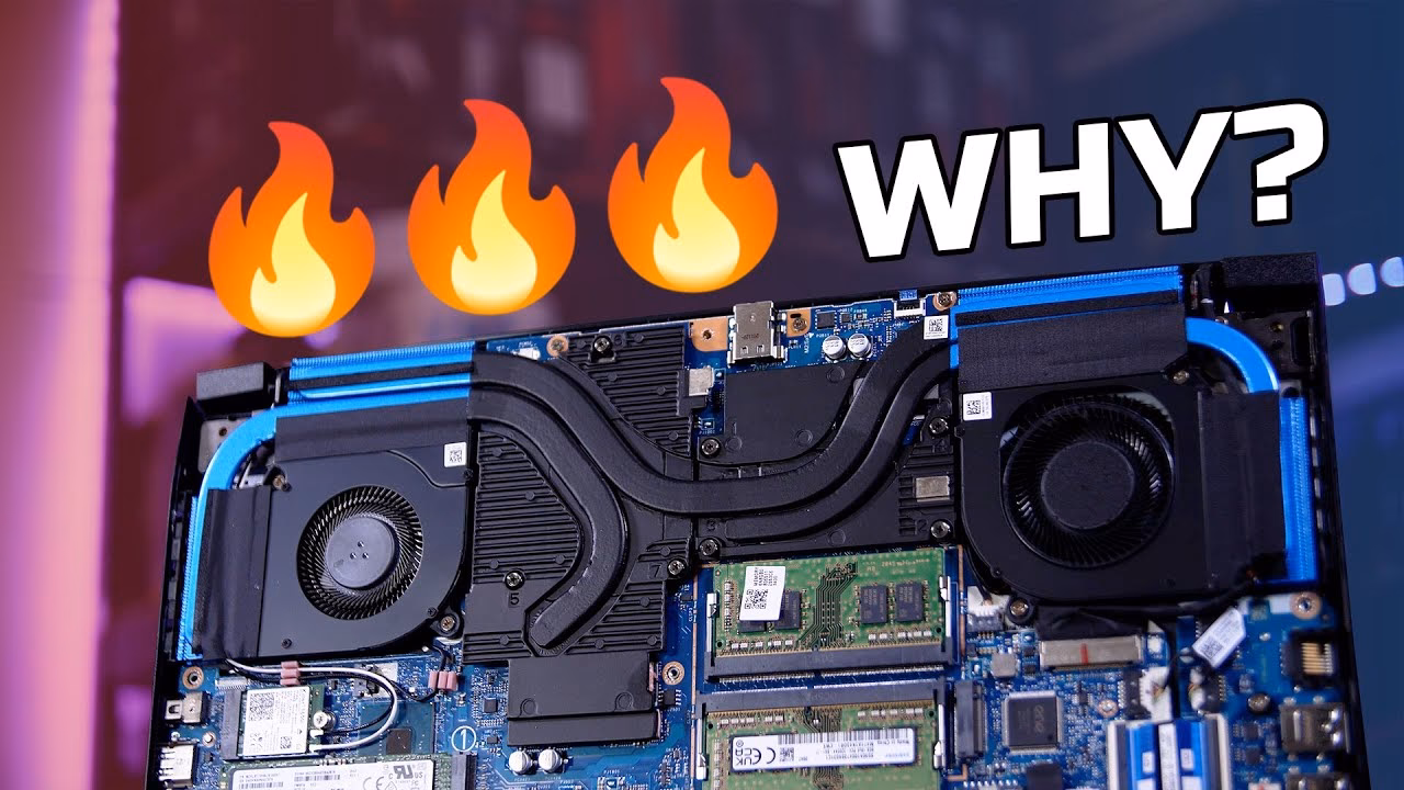 Why does my laptop keep getting hot during gaming?