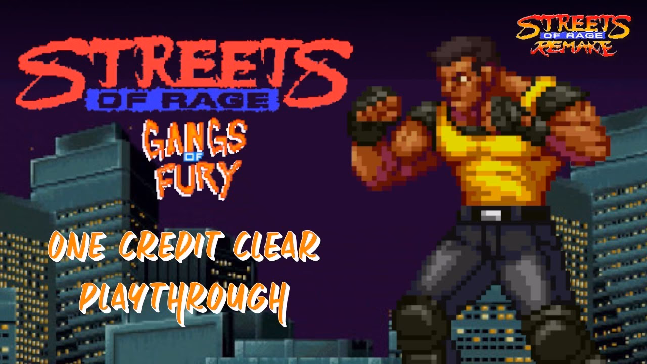Is streets of Fury ex a beat 'em up game?