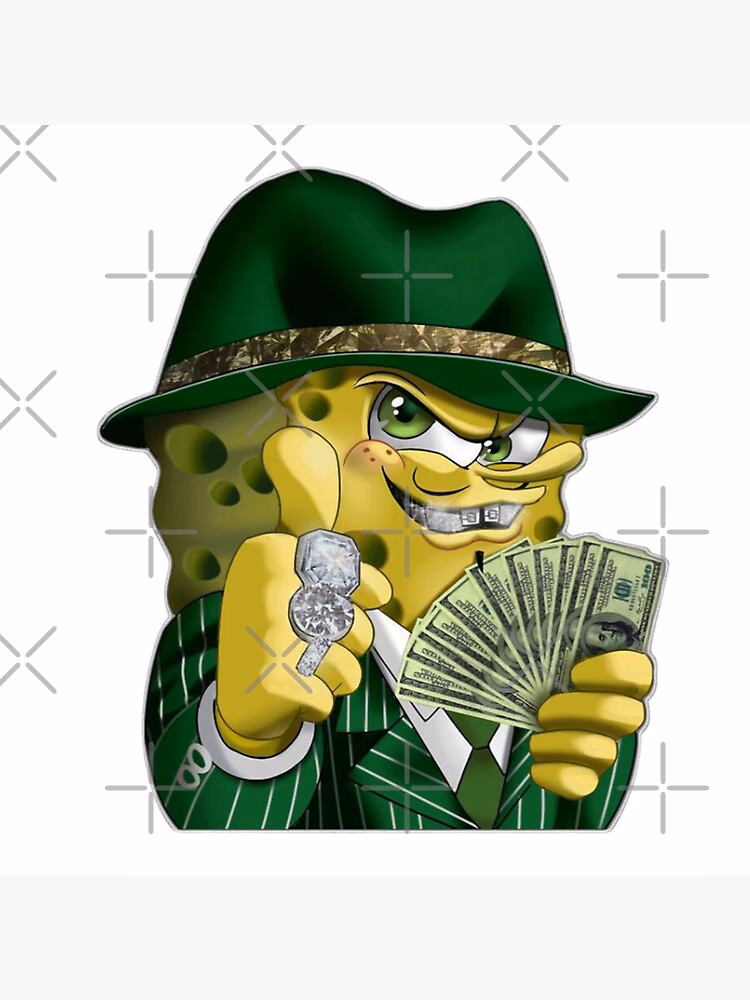 Who is gangster SpongeBob in Rise & Fall?