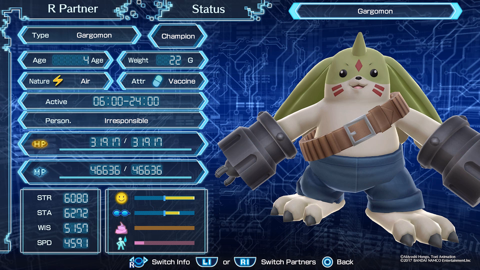 What does gargomon mean in Japanese?