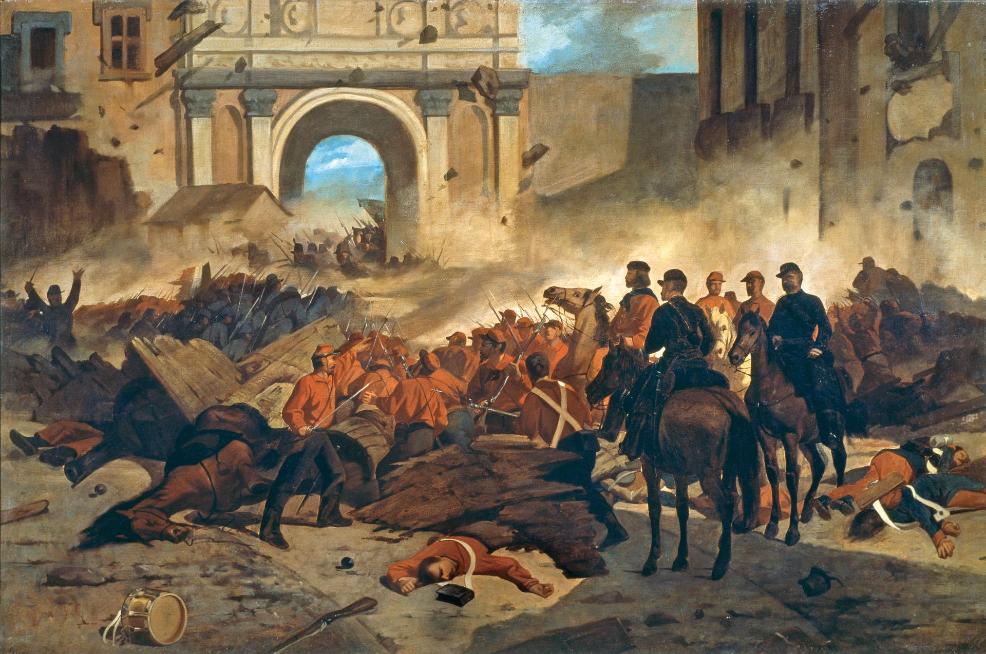 Why did Garibaldi wear a button down shirt?