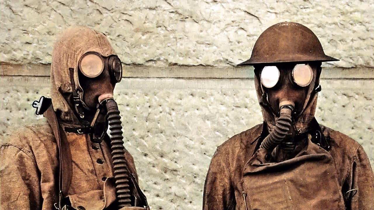 Why were all British civilians issued a gas mask during WW2?