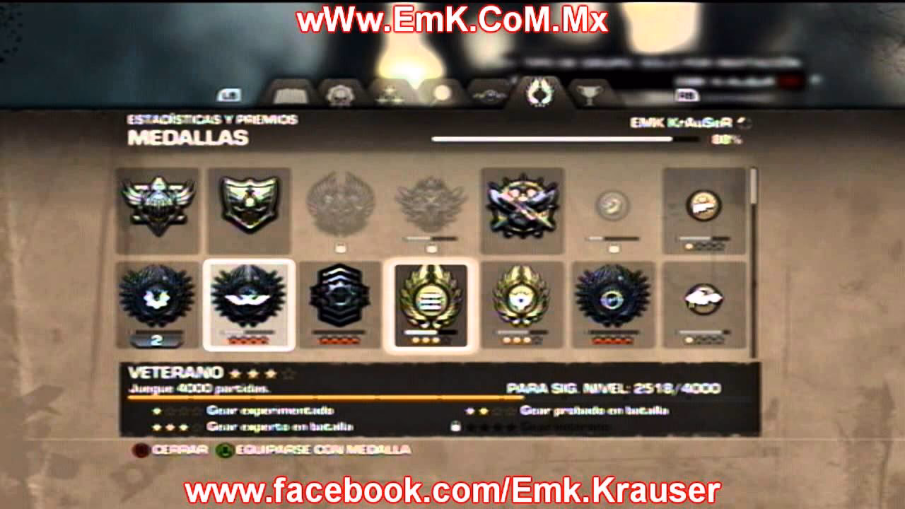 ¿Cómo consultar las estadísticas de Gears of War?
