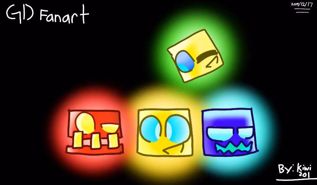Where can I find amazing geometrydashfanart artwork?
