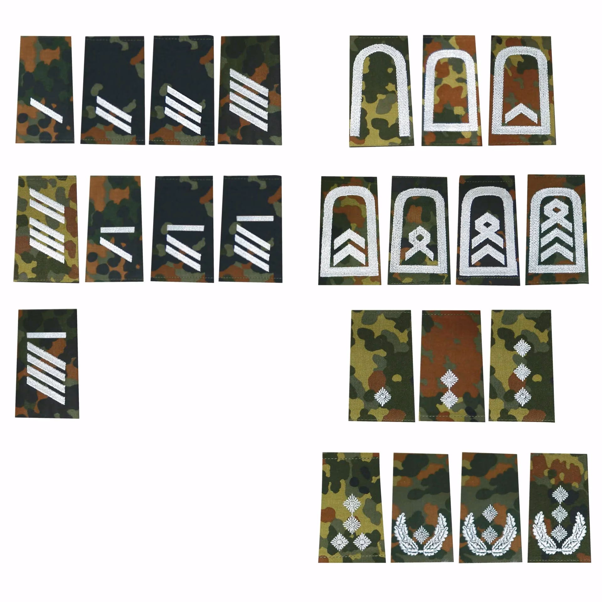 Why did German soldiers wear insignia?