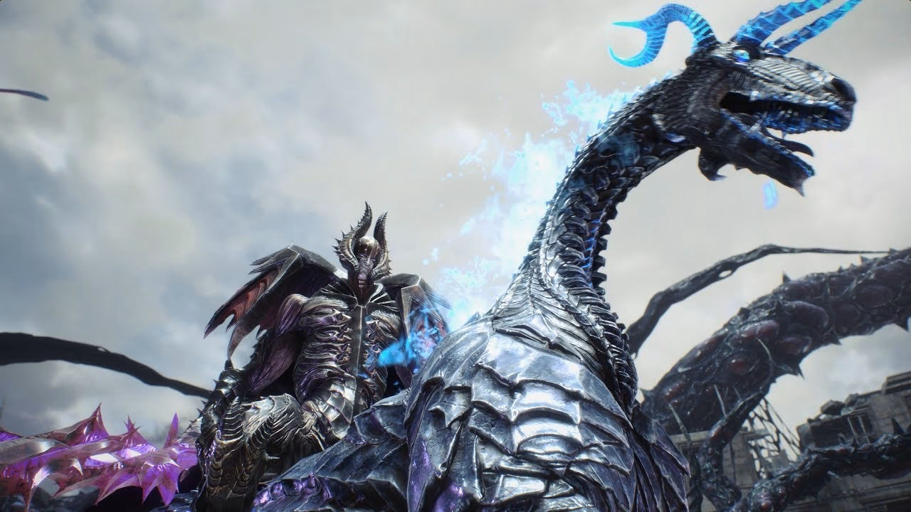 Who is elder Geryon Knight in Devil May Cry 3?