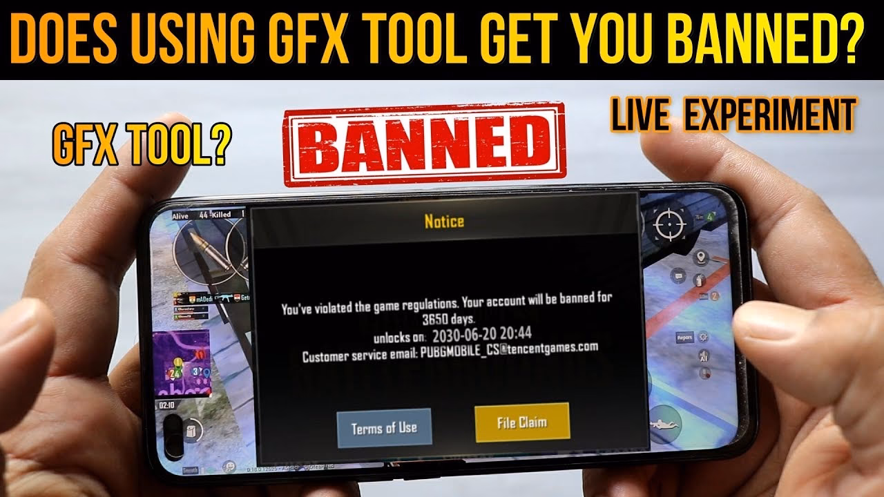 Are GFX tools legal in PUBG Mobile?