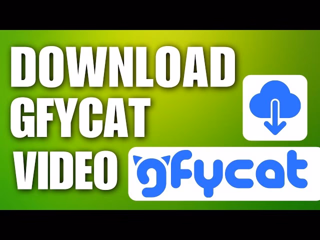 How to convert Gfycat to GIF?