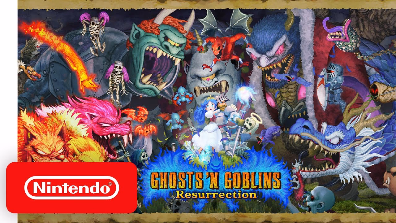 How many difficulty modes does Ghosts ‘n Goblins Resurrection have?