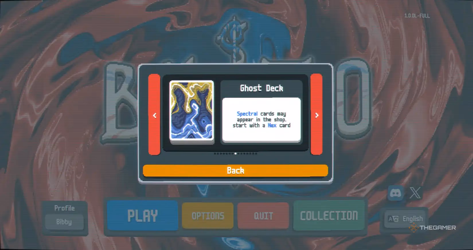 How do you unlock a ghost deck?