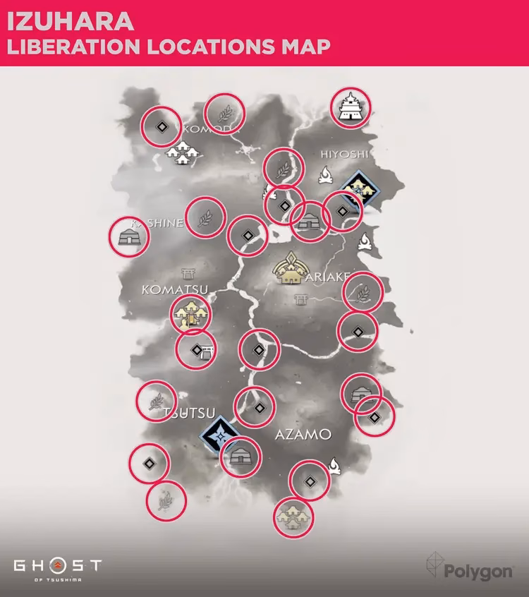 Where can I find a map for Tsushima Island?
