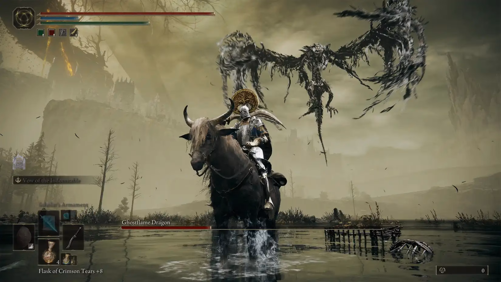 Is there a ghostflame Dragon in shadow of the erdtree?