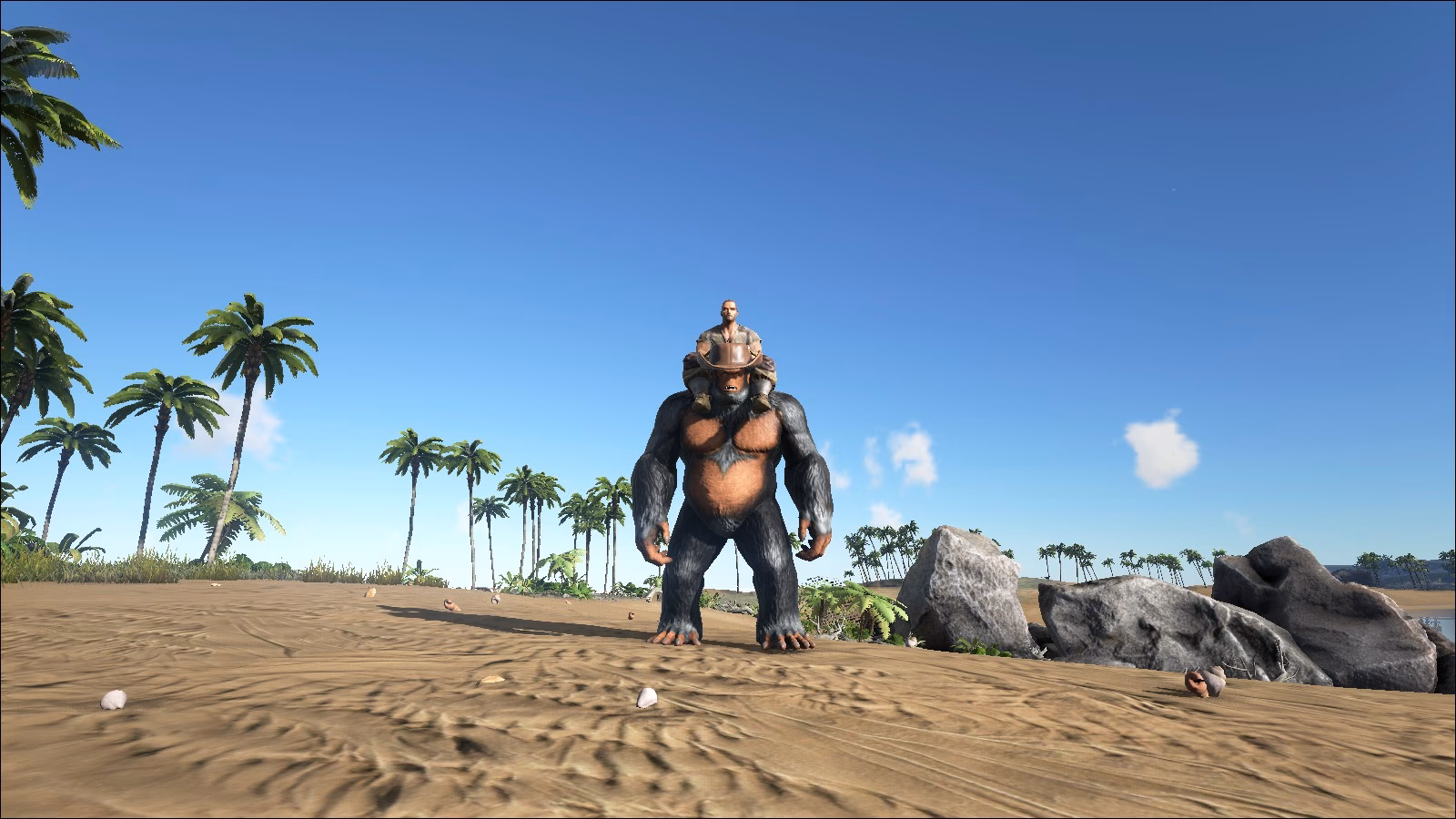 Do Gigantopithecus need a saddle?