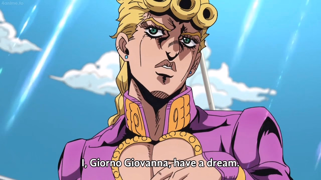 Who is Giorno Giovanna in 'Golden Wind'?