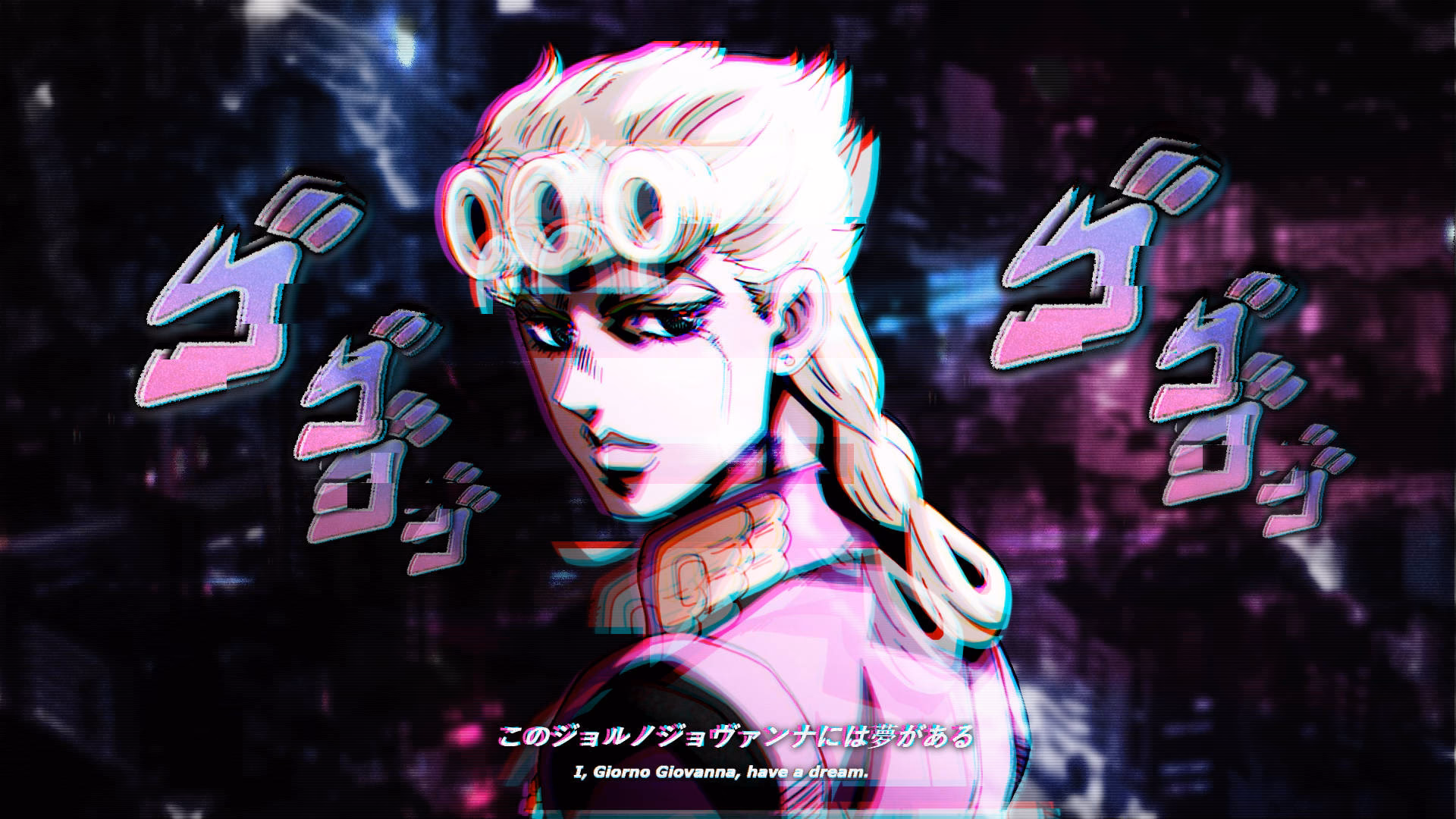 How many Giorno Giovanna 4K wallpapers are there?