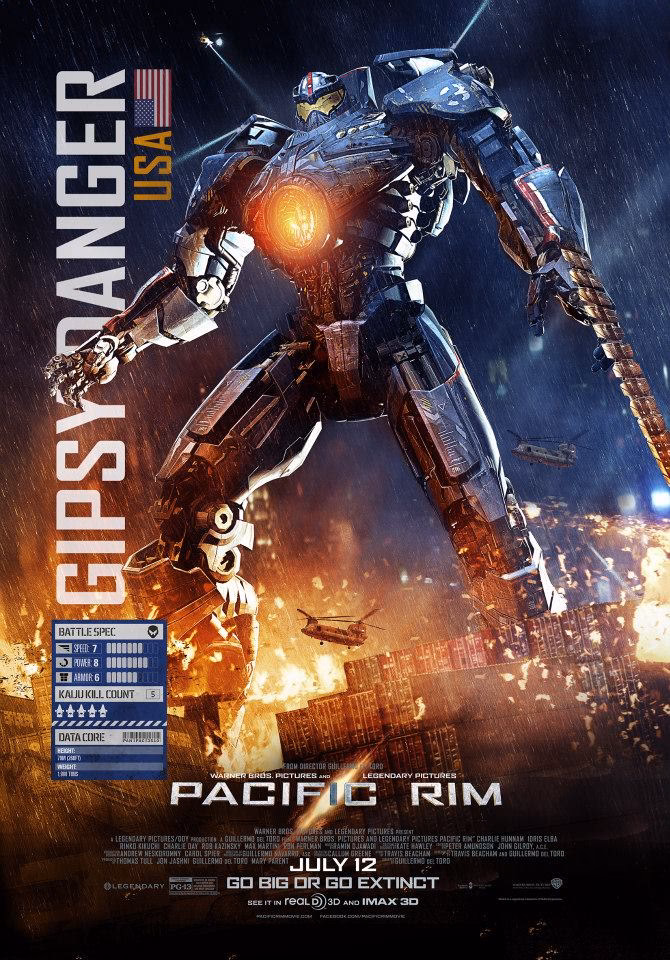 ¿Qué hace Gipsy Danger para frenar su descenso?