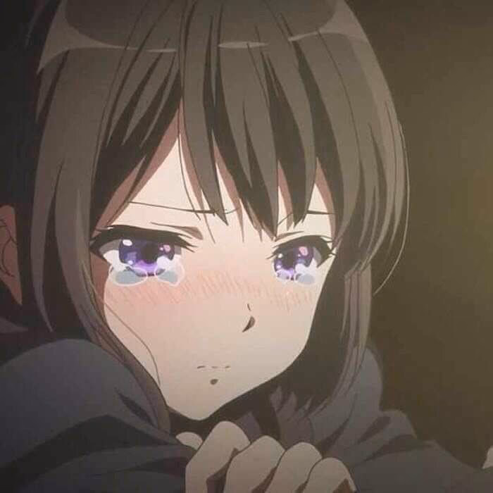 Where can I find sad anime girl coloring pages?
