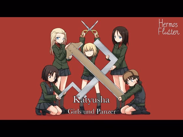 What songs are in girls & Panzer series?