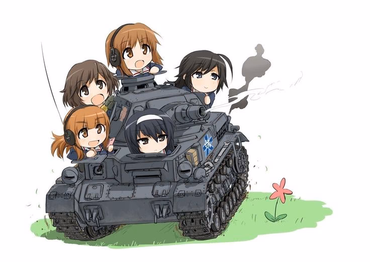 What is Girls und Panzer about?