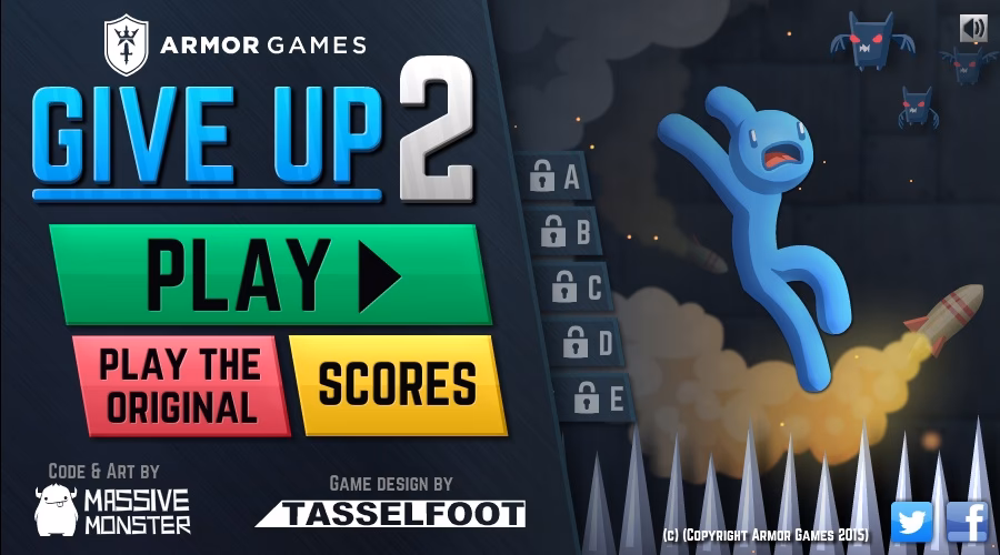 Is give up a flash game?