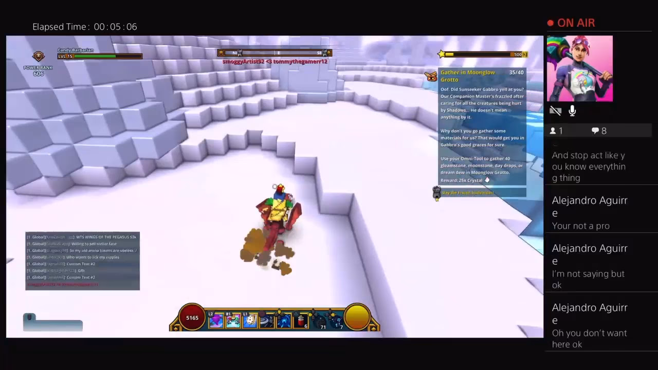Where can I find glacial shards?