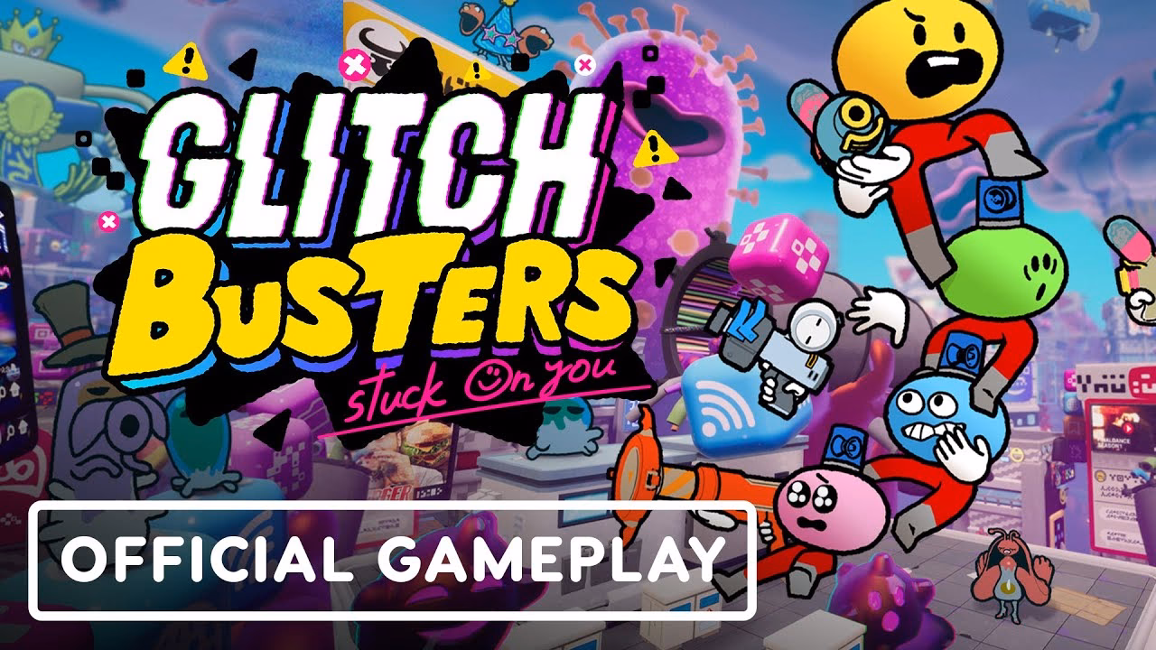 Is glitch Busters a co-op 3rd person shooter?