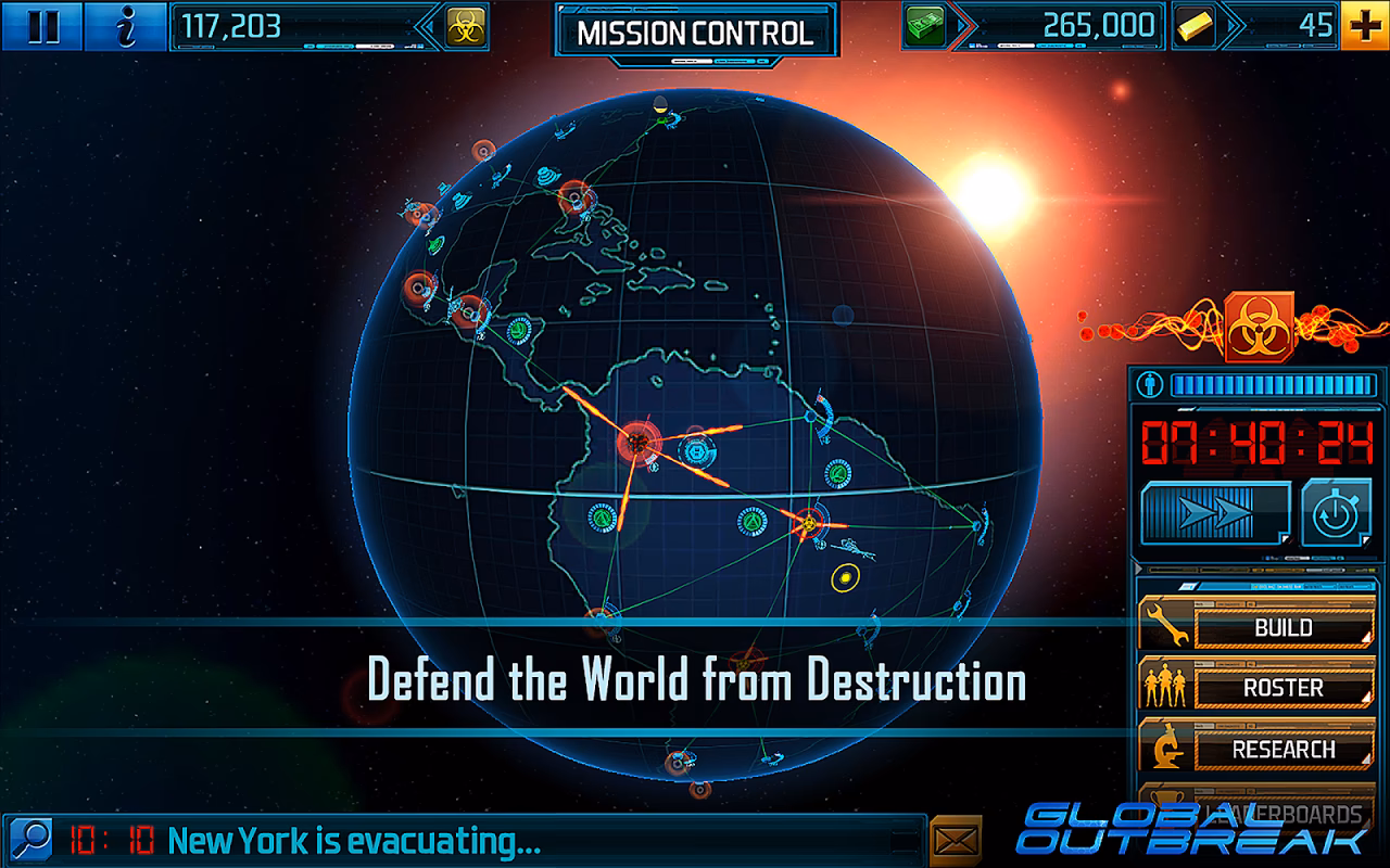 How do you play global outbreak?