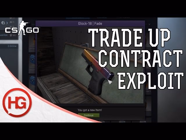 How much does a Glock 18 fade CSGO skin cost?