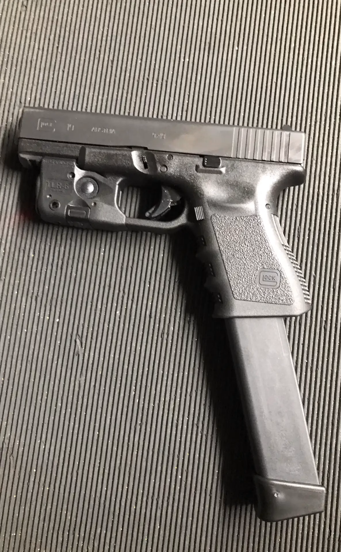 How to mount a laser on a Glock?