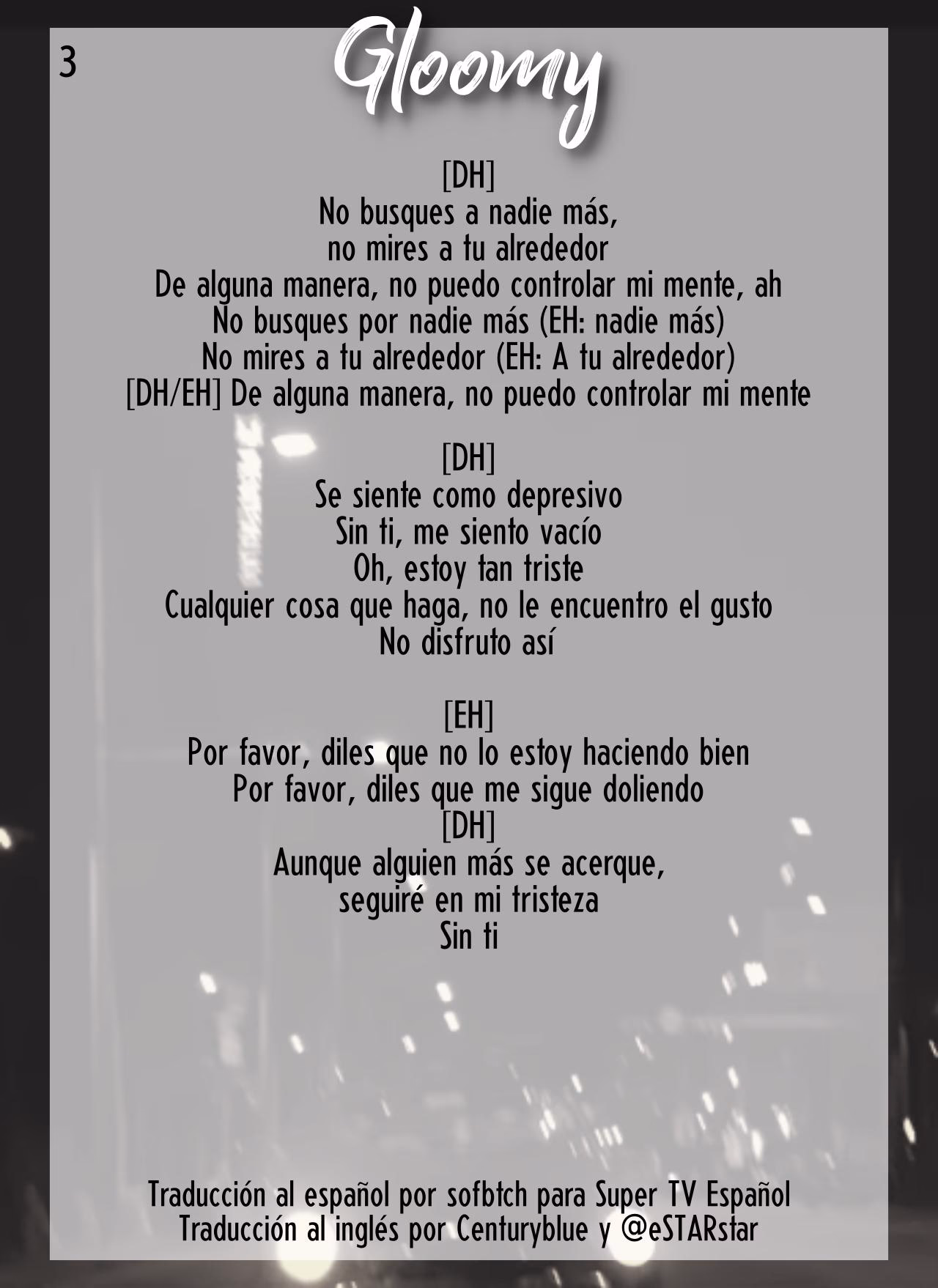 ¿Cuál es la diferencia entre Dark y Gloomy?