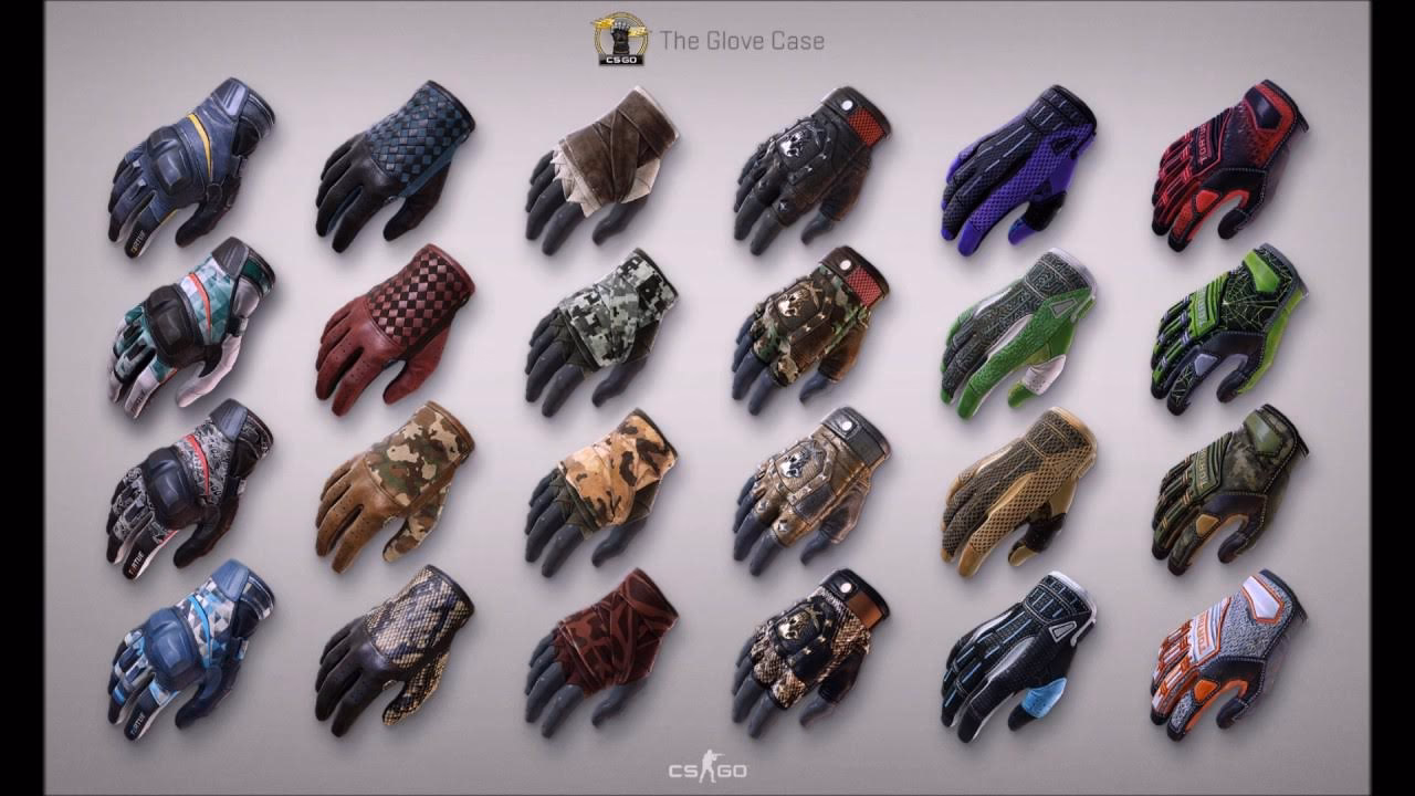 Does the Glove case contain a knife skin?
