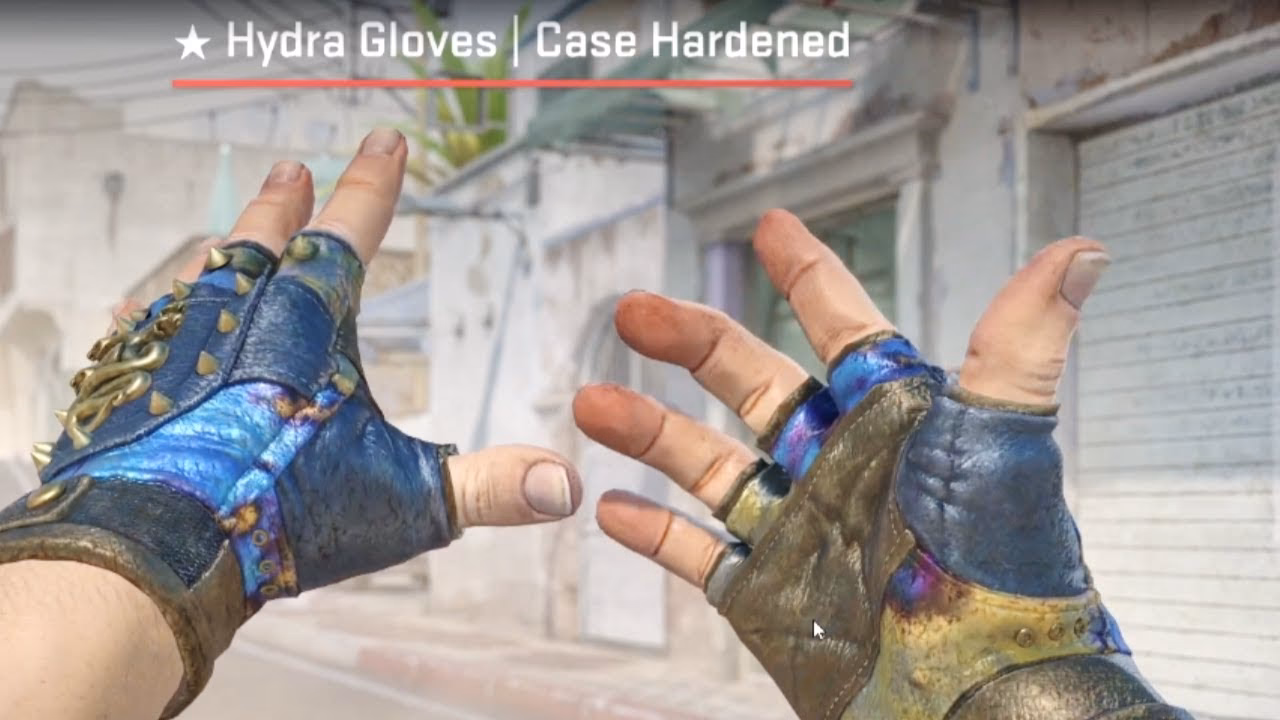 When did the Hydra gloves case hardened come out?