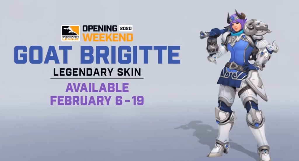Is goat Brigitte a homage to the Overwatch League meta?