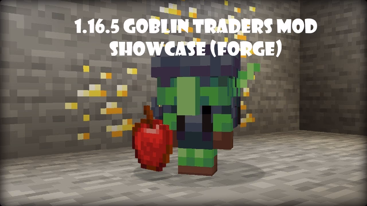 How do I install the Goblin traders mod for Minecraft?