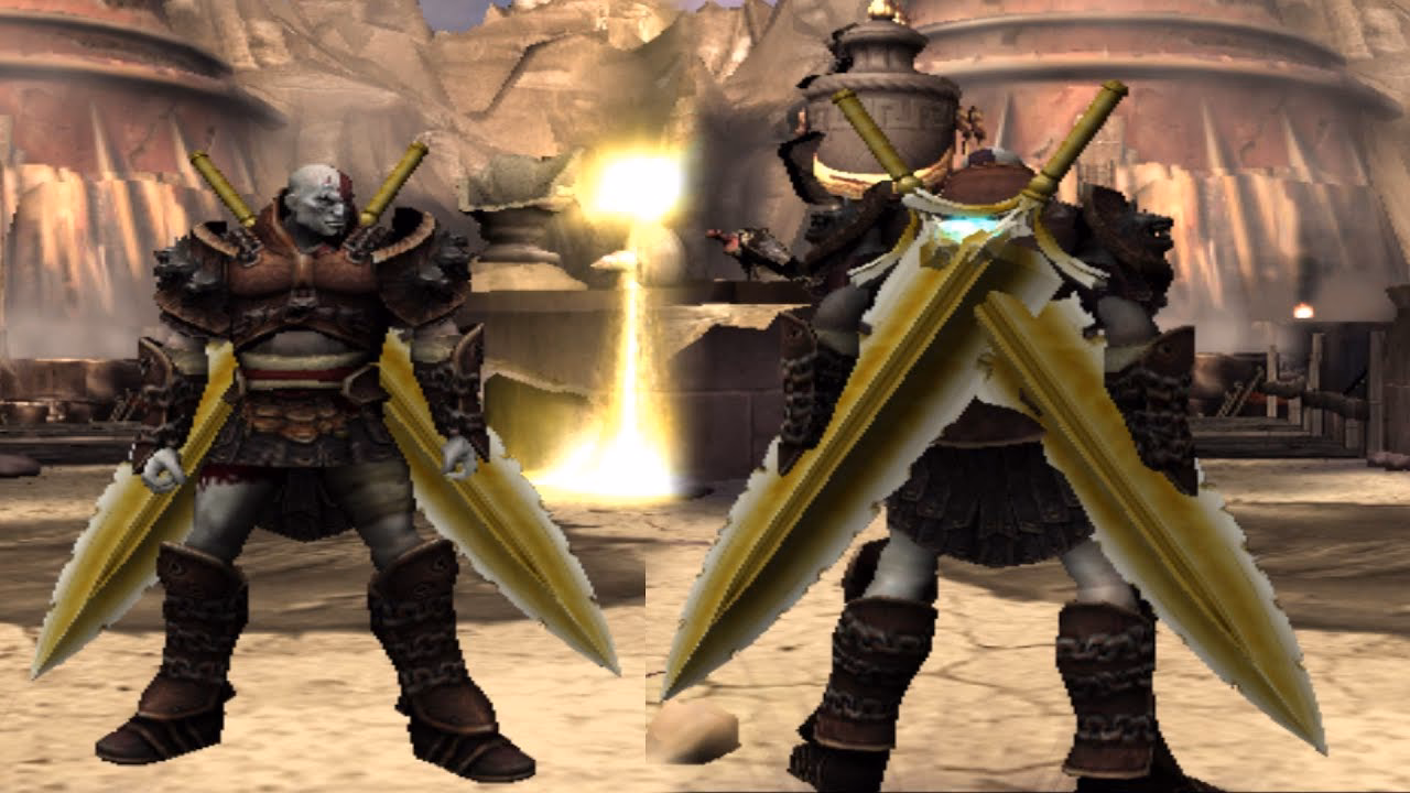 Who made the blade of the gods?