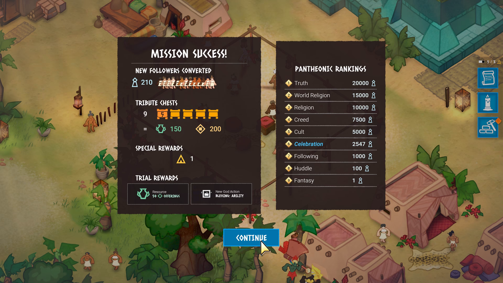 How do you build a religion in godhood?