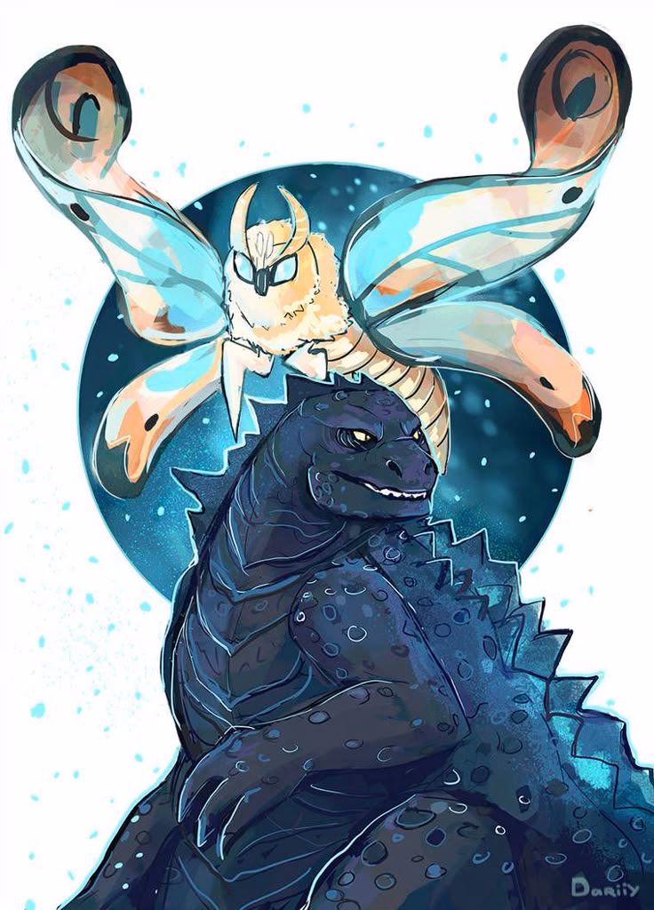 Where can I find Godzilla and Mothra wallpapers?