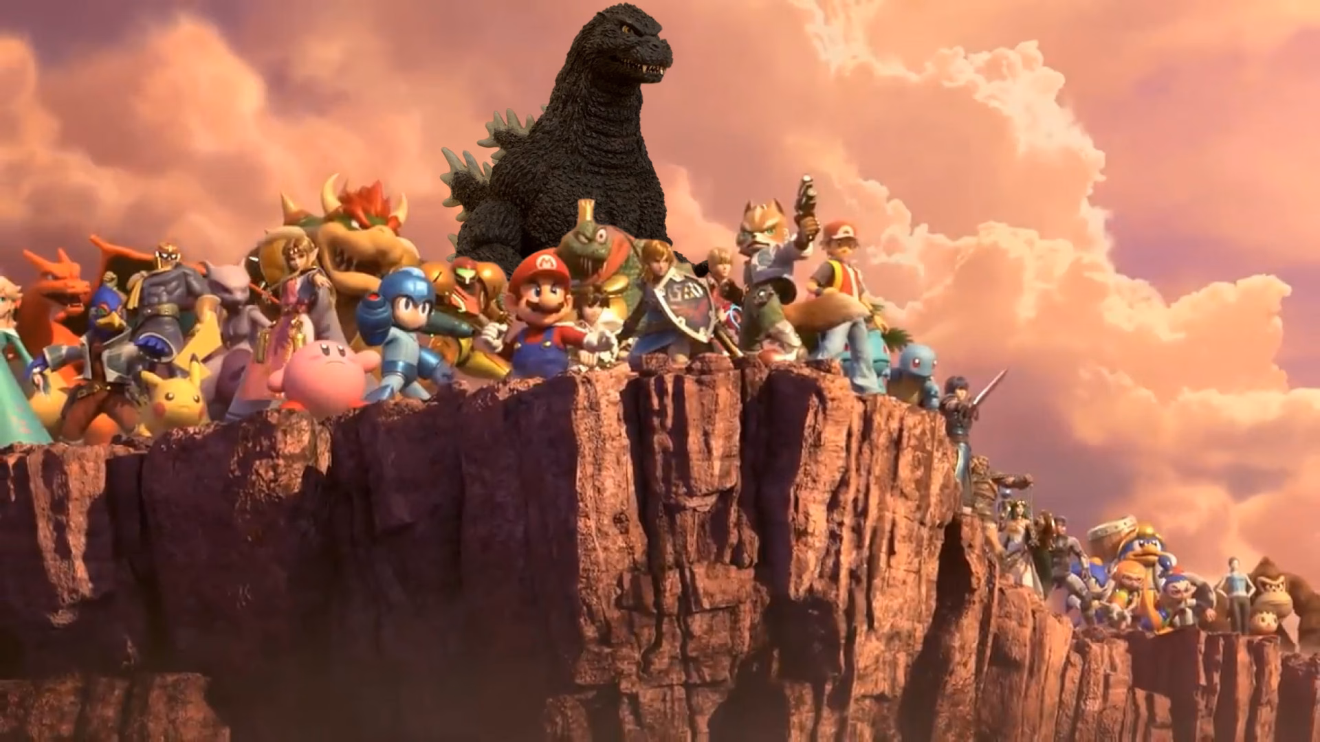 Is Godzilla in GigaBash?