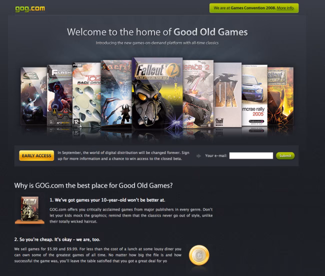 Does Gog sell DRM-free games?