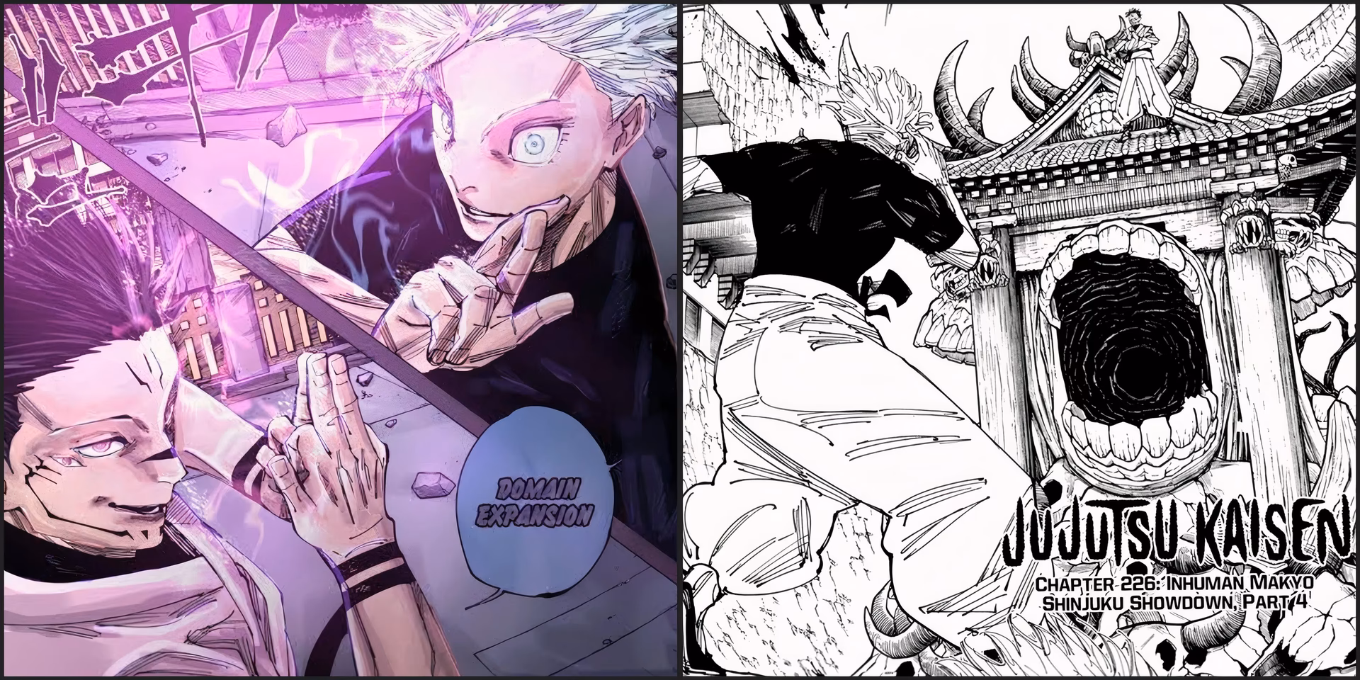 What does Gojo vs Sukuna look like?