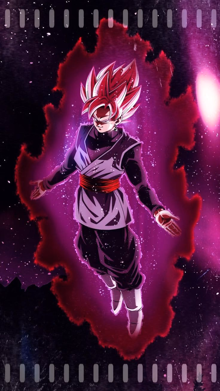 What is the resolution of black Goku rose 4K?