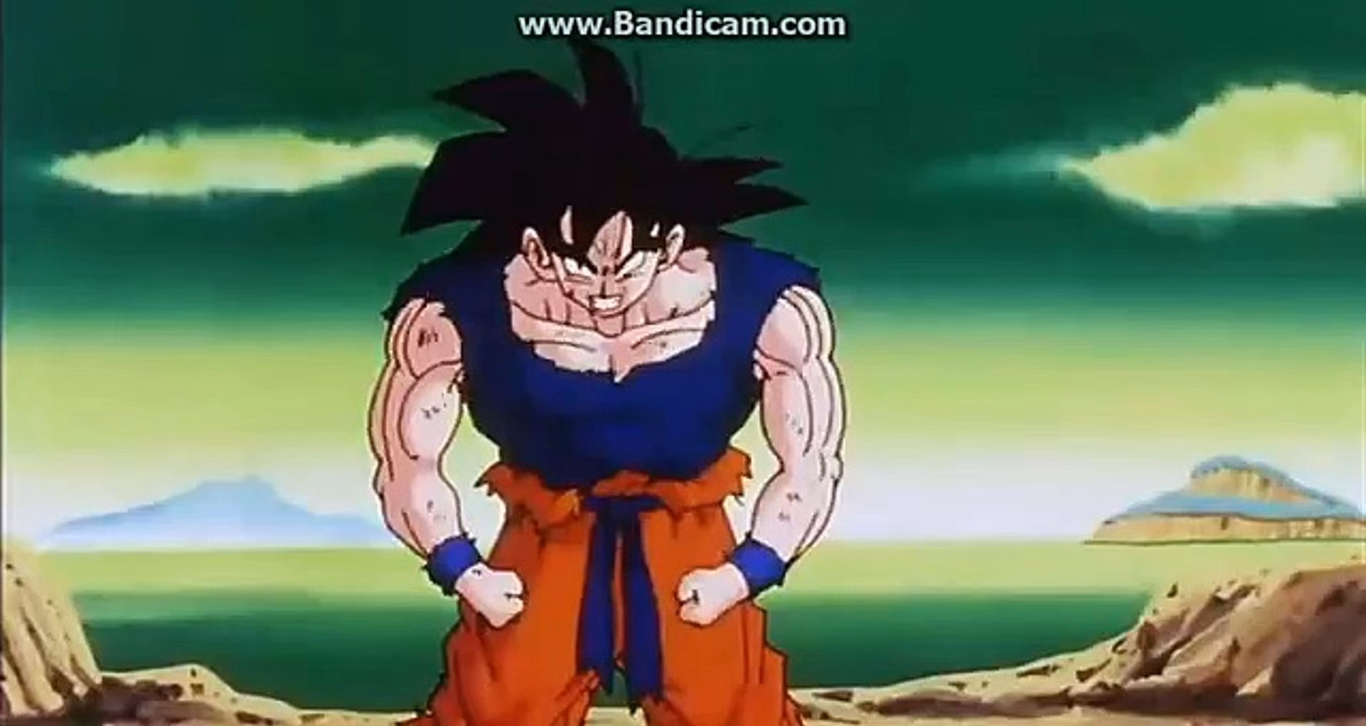 How did Goku feel when he transformed into SS?